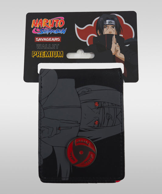 NARUTO SHIPPUDEN Itachi Uchiha Wallet by SAVAGEARS - front view