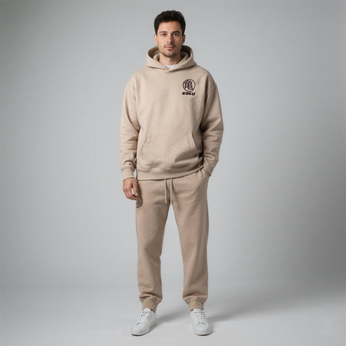 DRAGON BALL Z 4-Star Pants 40th Anniversary - on model with matching hoodie