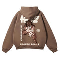 DRAGON BALL Z Goku Kamehameha Oversized Hoodie 40th Anniversary - back print