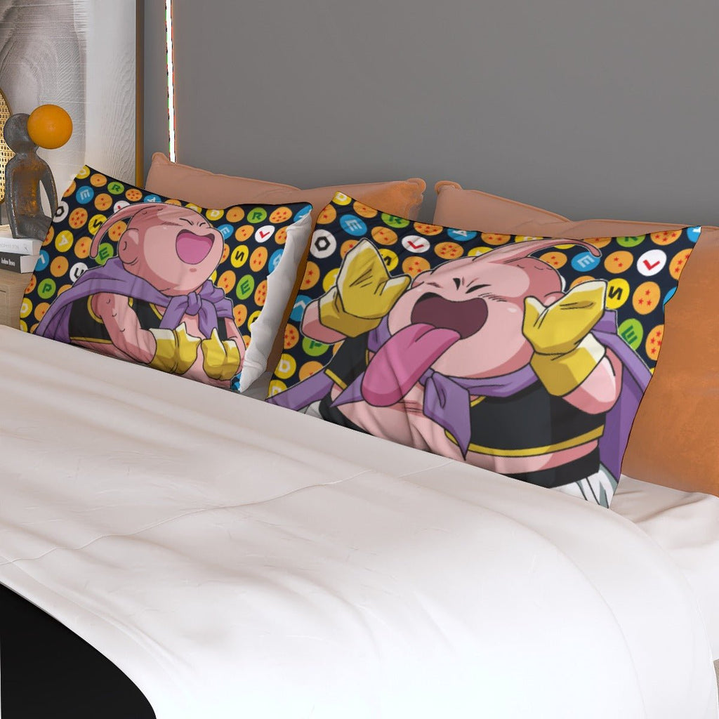 DRAGON BALL SUPER - Set of 2 Pillowcases - Majin Buu - Gentei