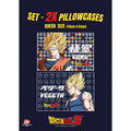 DRAGON BALL Z - Set of 2 Pillowcases - Goku X Vegeta - Gentei